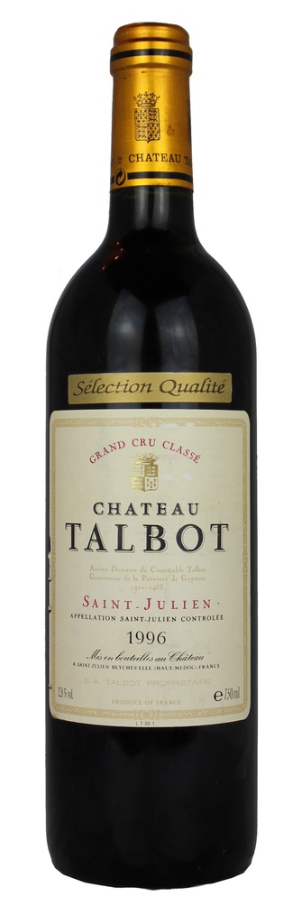Chateau Talbot, Red Wine , 1996 | Vintage Wine and Port